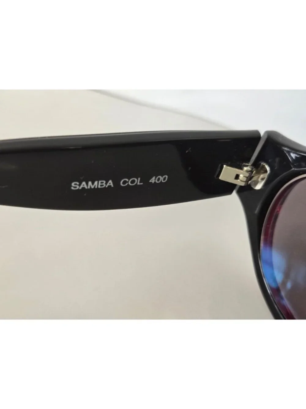Vintage Handcrafted In France Face a Face Samba Black And Red Rx Sunglasses